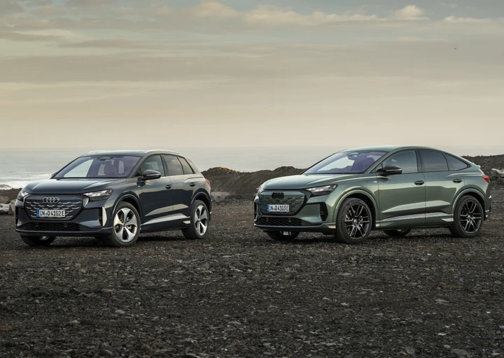 Audi Q4 e-tron: arriva il restyling con più autonomia e ricarica V2L