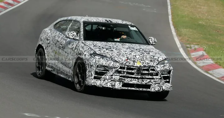 Lamborghini Urus, un &quot;misterioso&quot; prototipo gira al Nurburgring. Già tempo di restyling?