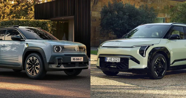 Renault 4 vs KIA EV3, crossover elettrici a confronto: versioni e prezzi
