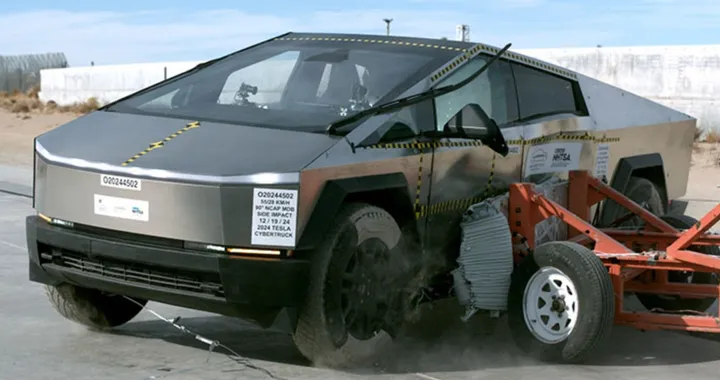 Tesla Cybertruck, 5 stelle nel primo crash test dell'NHTSA