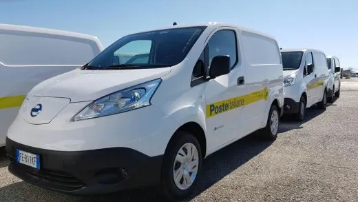 Nissan: 70 e-NV200 a Poste Italiane