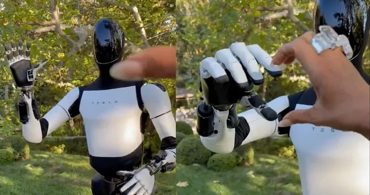 Kim Kardashian ha un robot Tesla Optimus per amico | Video