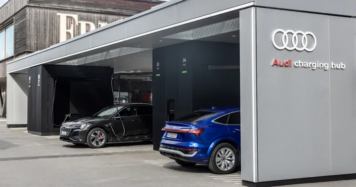 Audi Charging Hub, l'espansione continua: esperimento Zurigo positivo, altri nel 2024