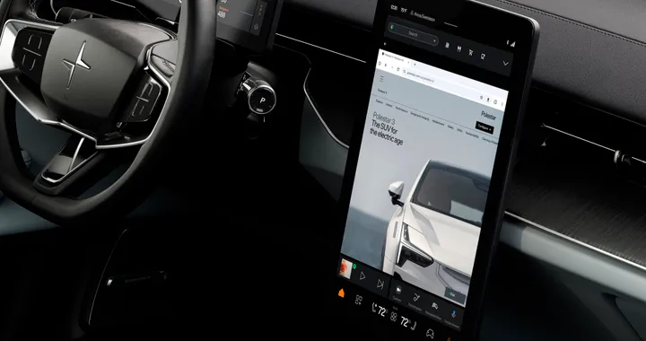 Polestar, in arrivo il browser Chrome sulle sue auto