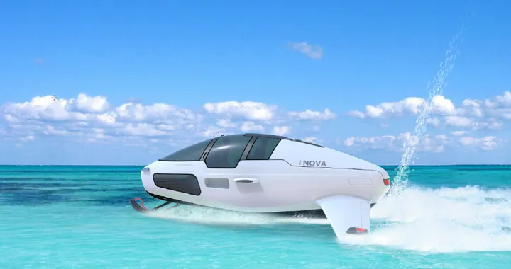 Il primo aliscafo sommergibile elettrico al mondo è italiano