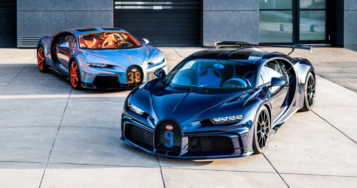 Bugatti, colori molto speciali per due Chiron davvero uniche
