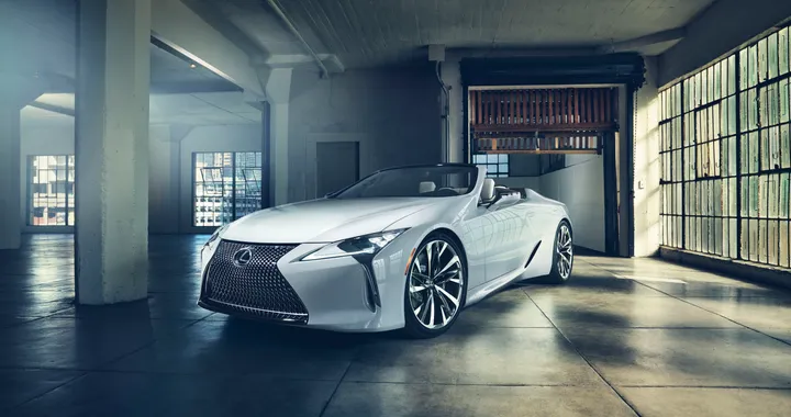 Lexus LC Convertible Concept: a Detroit la sportiva en plein air