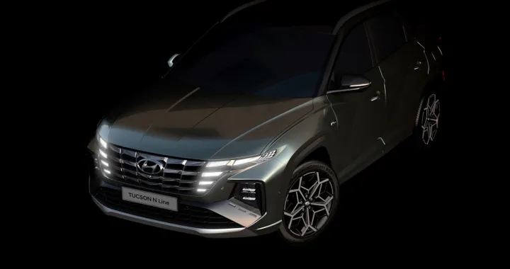 Hyundai Tucson N Line arriverà nella primavera del 2021: prime immagini teaser