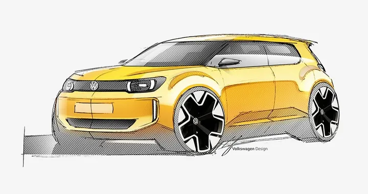 Volkswagen, nuovi bozzetti anticipano l'elettrica da 20 mila euro