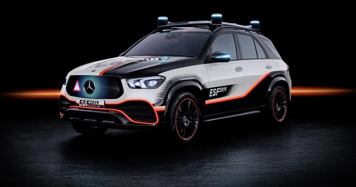 Mercedes ESF 2019: una concept car per la sicurezza di domani