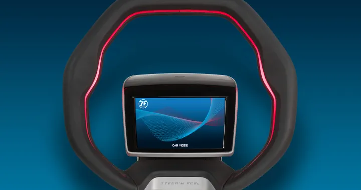 ZF: volante con HMI integrata per guida autonoma
