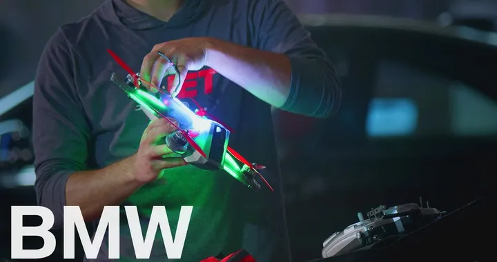 La Drone Racing League sbarca nella galleria del vento BMW