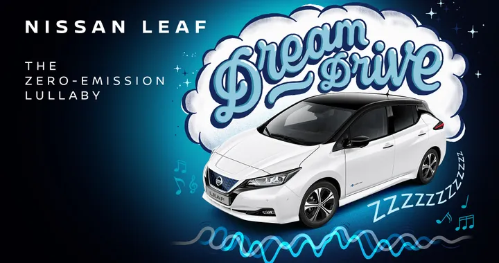Nissan LEAF Dream Drive, una ninnananna per auto a zero emissioni