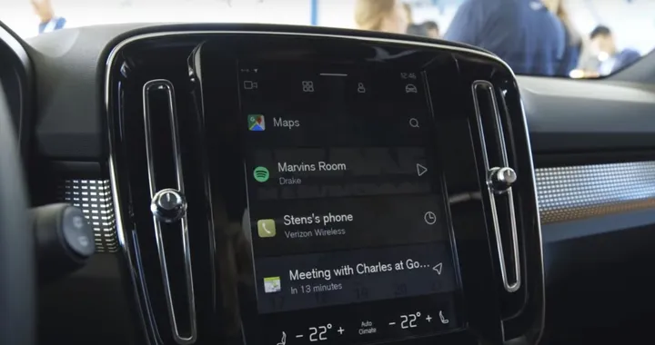 Android Auto nativo su infotainment Volvo: ecco come funziona
