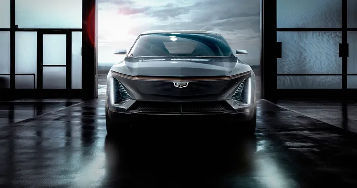 Cadillac: prime immagini del concept SUV elettrico | Salone di Detroit 2019
