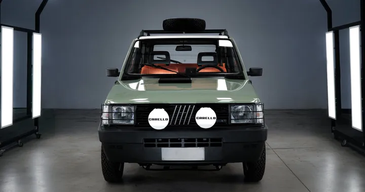 Pandina Jones, la Panda 4X4 di Indiana Jones diventa elettrica