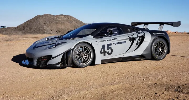 McLaren alla Pikes Peak con una MP4-12C GT3 modificata
