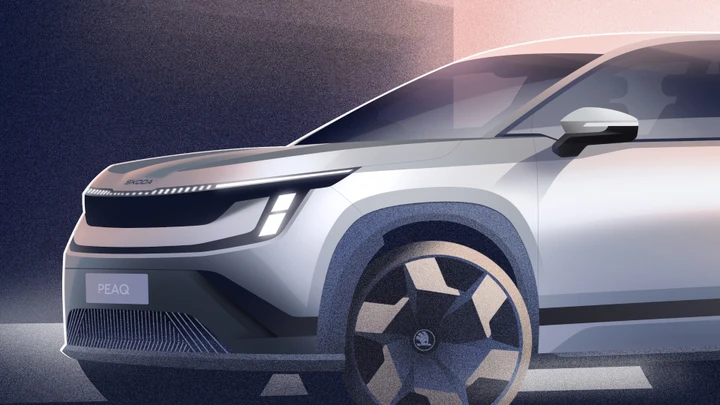 Skoda Peaq: svelati i bozzetti dell’inedito SUV elettrico