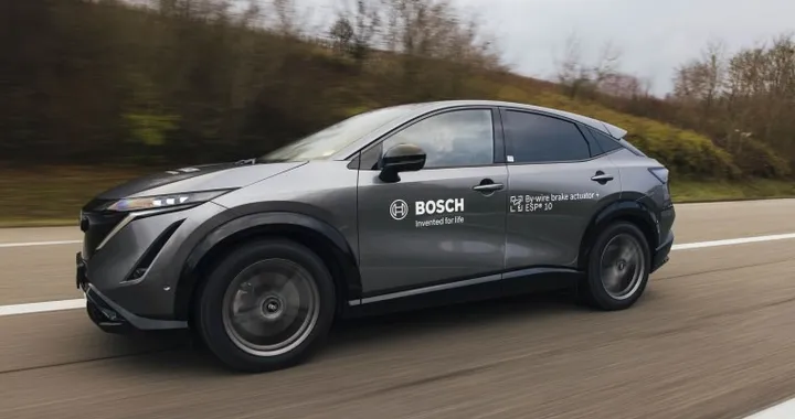 Bosch migliora la frenata: debutto del sistema brake-by-wire su strade pubbliche