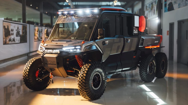 Can-Am Traxter Prerunner: il concept 6x6 per l'assistenza nei rally raid