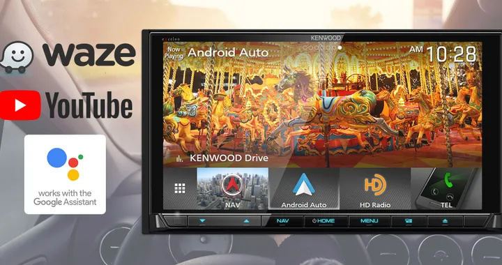 JVC: infotainment con Android Auto Wireless e Google Assistant al CES 2018