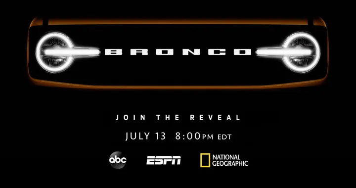 Ford Bronco: nuove immagini teaser | Presentazione il 13 luglio