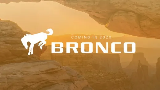 Ford Bronco, il nuovo SUV in arrivo nel 2020