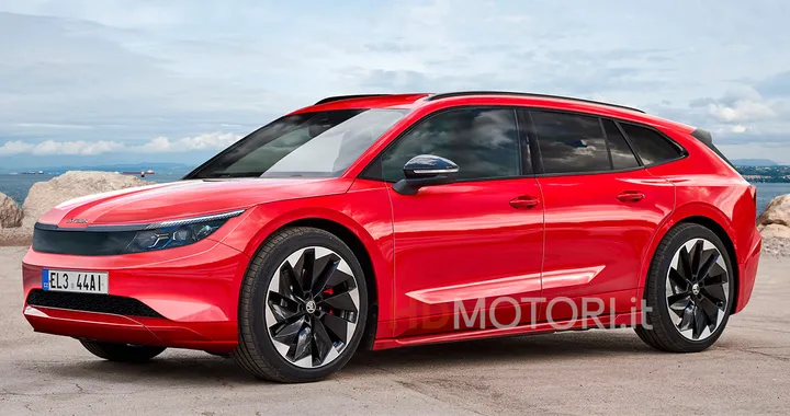 Skoda Combi elettrica: e se fosse così la futura station wagon?