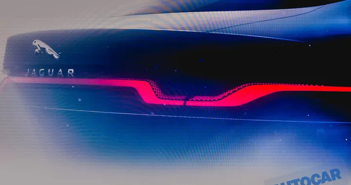 Jaguar XJ elettrica: a Francoforte la prima immagine della nuova berlina