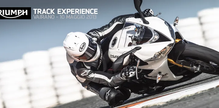 Triumph Track Experience: il 10 maggio si scende in pista