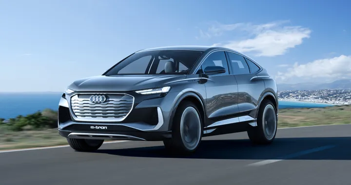 Audi Q4 Sportback e-tron concept: SUV coupé elettrico con 450 Km di autonomia