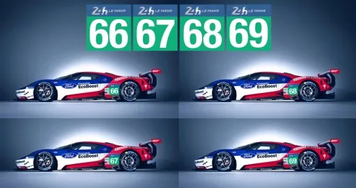 FORD: quattro GT alla 24 Ore di Le Mans