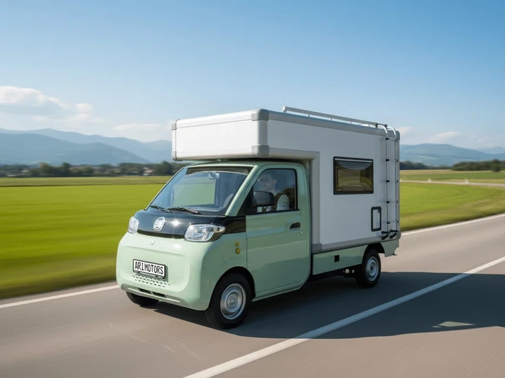 Ari 458 Pro Campingmobil: il camper allestito su un quadriciclo elettrico