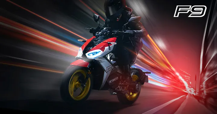 KYMCO F9, nuovo scooter elettrico con cambio automatico a due rapporti