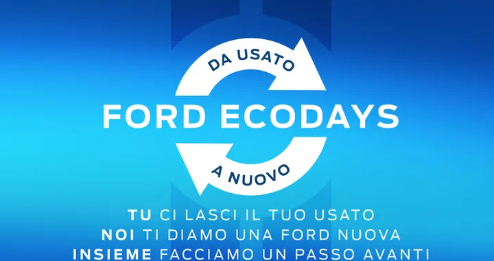 Ford Ecodays: incentivi fino a 8.500 euro su tutta la gamma