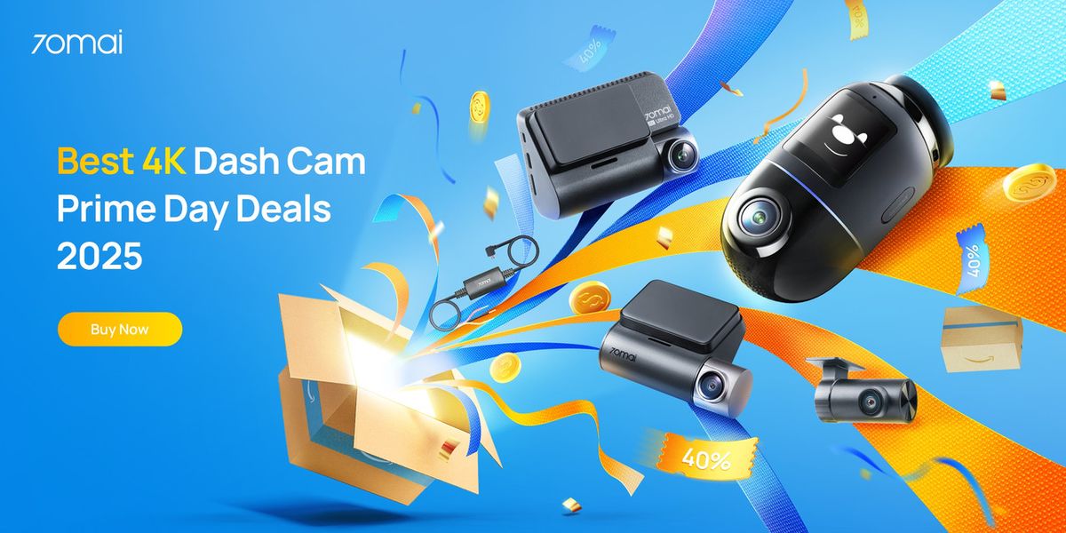 Le migliori dash cam 70mai in sconto per gli Amazon Prime Day 2025