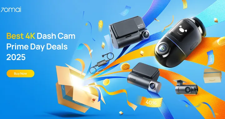 Le migliori dash cam 70mai in sconto per gli Amazon Prime Day 2025