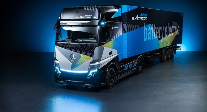 Mercedes Trucks svela eActros LongHaul all’IAA Transportation 2022