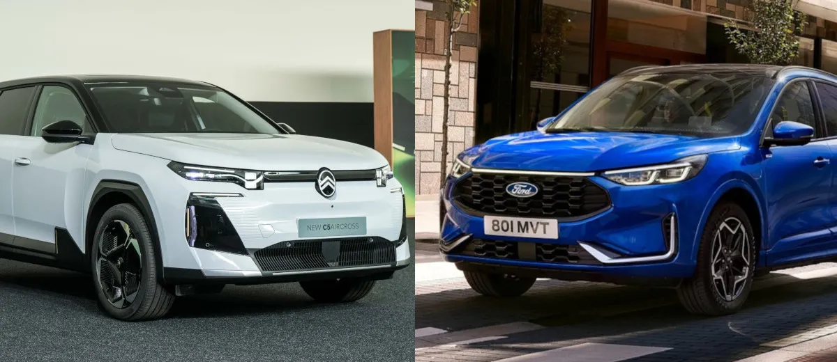 Citroen C5 Aircross vs Ford Kuga, mettiamo i SUV a confronto: versioni e prezzi
