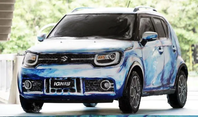 Suzuki Ignis, la Hybrid Art venduta all'asta