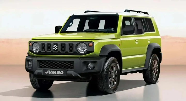 Suzuki Jimny a 7 posti? Il rendering del fuoristrada 