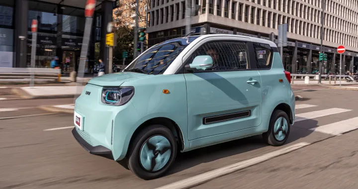 BAW1, la nuova microcar elettrica cinese. Ecco quanto costa, anche con gli incentivi