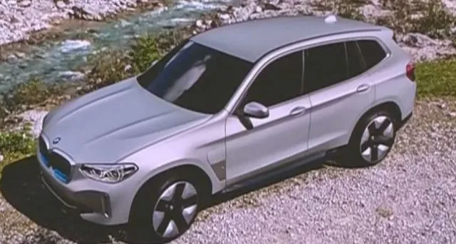 BMW iX3, prima immagine del nuovo SUV elettrico
