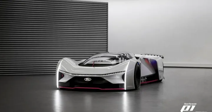 Non è la macchina di Batman ma la Ford P1 in scala reale