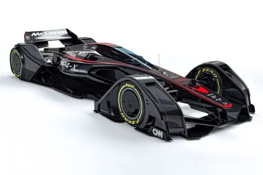 McLaren MP4-X: il concept guarda al futuro del motorsport
