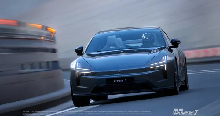 Polestar 5 arriva su Gran Turismo 7: sarà possibile guidarla virtualmente su PlayStation