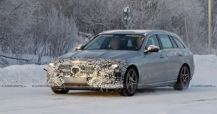 Nuova Mercedes Classe C Station Wagon, primo avvistamento del restyling 2026