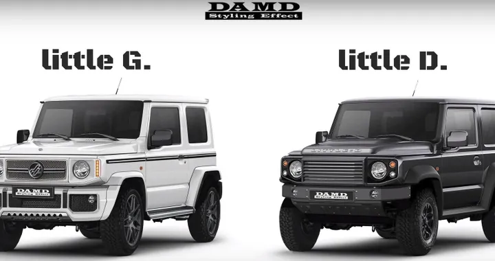 Suzuki Jimny: grazie al tuning si trasforma in un piccolo Defender o Classe G