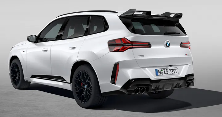 BMW X3, cerchi da 22 e appendici aero nel catalogo M Performance Parts