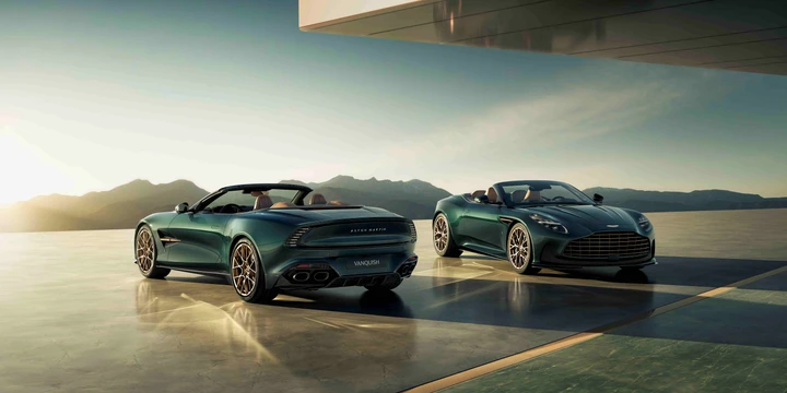 60 anni per le Aston Martin Volante: ecco l'edizione speciale per Vanquish e DB12